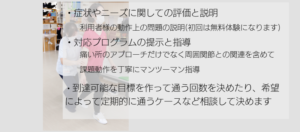 サービスの流れ